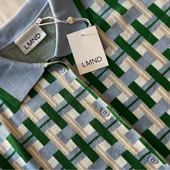 LMND Cala Short Sleeve Shirt in Geo - Picture 9 of 16